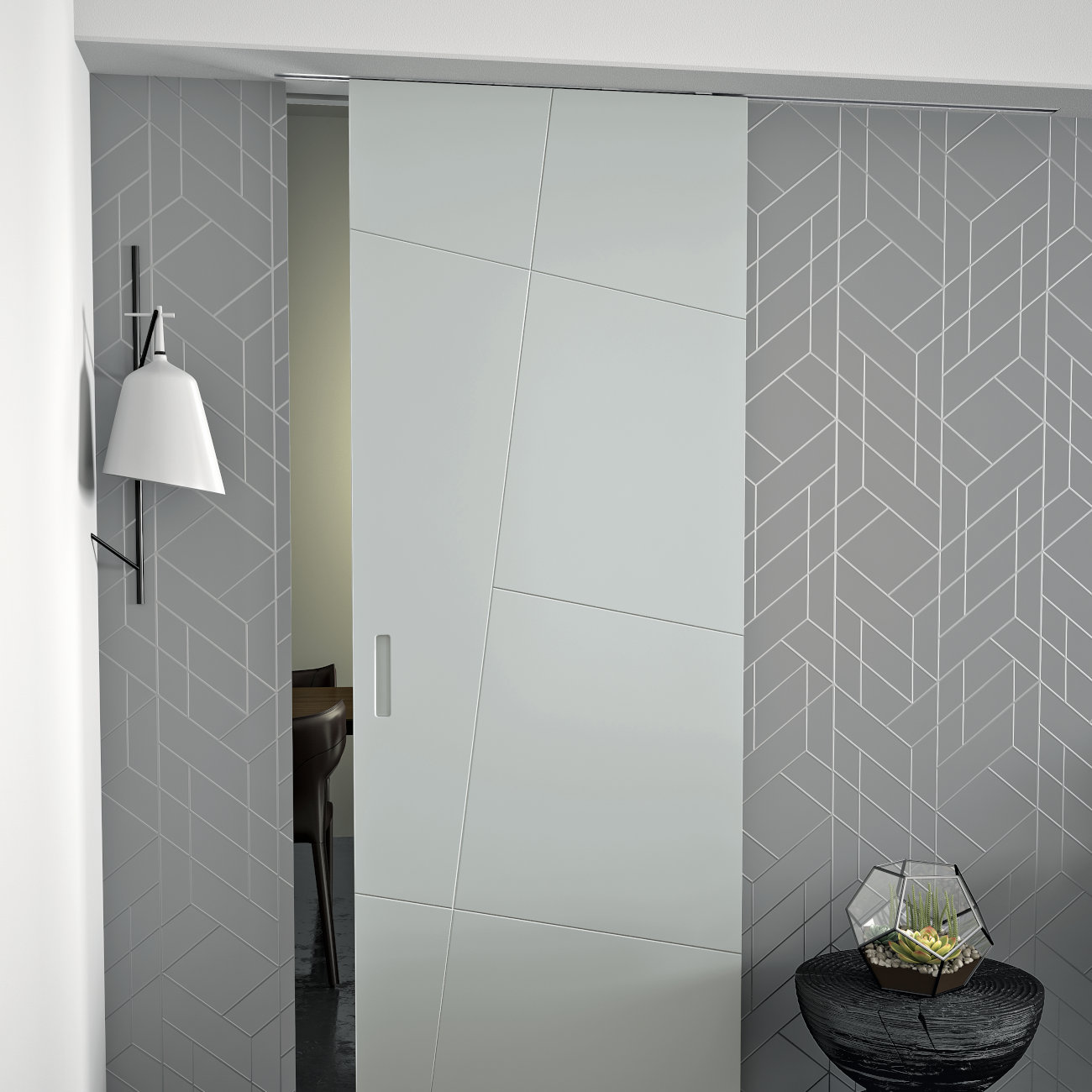 Porte Interne Flessya Scorrevole Soffitto - BoraBloc Agostini Point