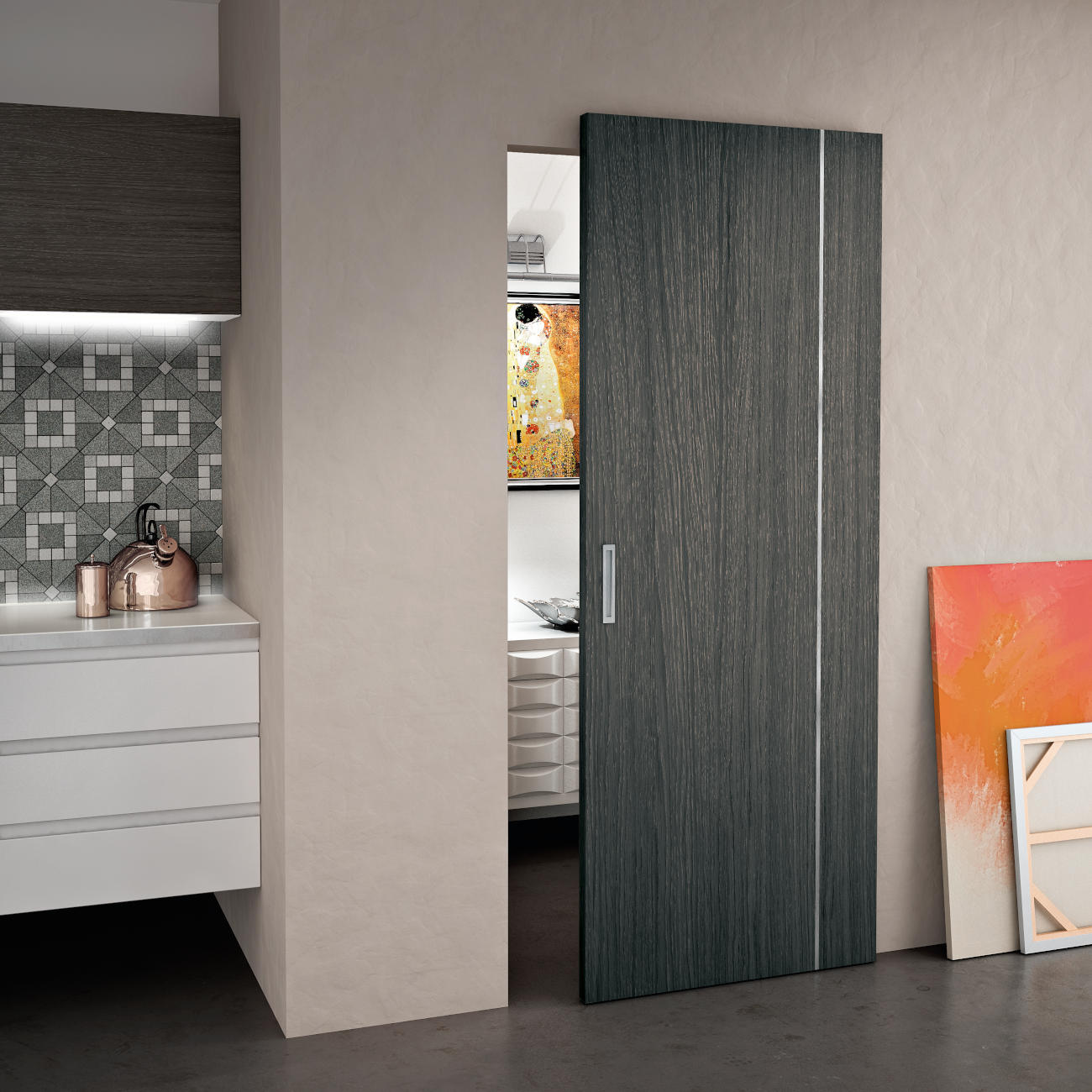 Porte Interne Flessya Scorrevole Zero - BoraBloc Agostini Point