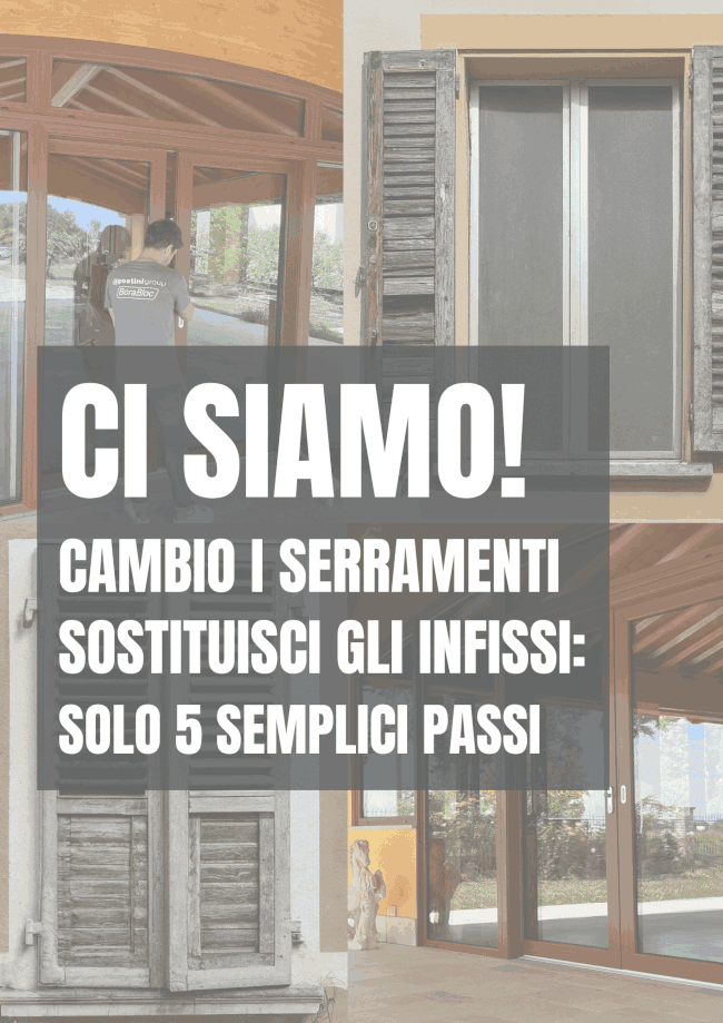 Ci Siamo! Cambio Serramenti | Agostini Point Monfalcone